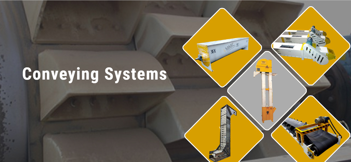  Magna Roll, Magnet Box, Food Grade Tanks, Vibro Silo Discharger, Spountings, Belt Conveyor, Chain / Redler Conveyor